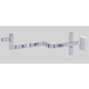 Produktbild BRA 060 176  -  Endstück zu Brüstungskanal BRA 60x170/80 BRA-ES-3, 3-seitig übergreifend, Aluminium natureloxiert