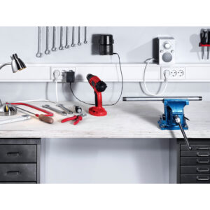 Produktbild BRK 060 170  -  Brüstungskanal BR 60x170/80, Kunststoff PVC reinweiss RAL 9010 BR-SET, Unter- und Oberteil, mit Bodenlochung und