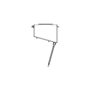Produktbild UBDK 100 116  -  Steckdoseneinsatz mit 1x 45x45- und 2x Keystone-Ausschnitten, leer