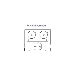 Produktbild WAD 102 200  -  Wandauslass WAD Gehäuse Typ 2 für Steckdoseneinsatz