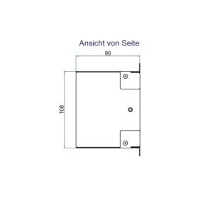 Produktbild WAD 102 200  -  Wandauslass WAD Gehäuse Typ 2 für Steckdoseneinsatz