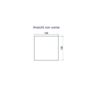 Produktbild WAD 102 201  -  Sagex-Klotz Typ 2 zu Wandauslass WAD