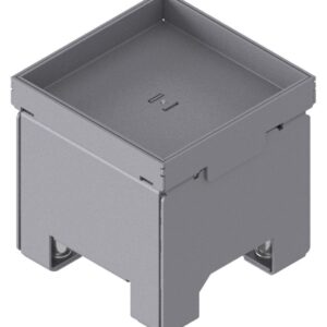 Produktbild UBD 100 109  -  Unterflur-Bodendose UBD 100 inkl. Blinddeckel mit Kante, und 15mm Vertiefung